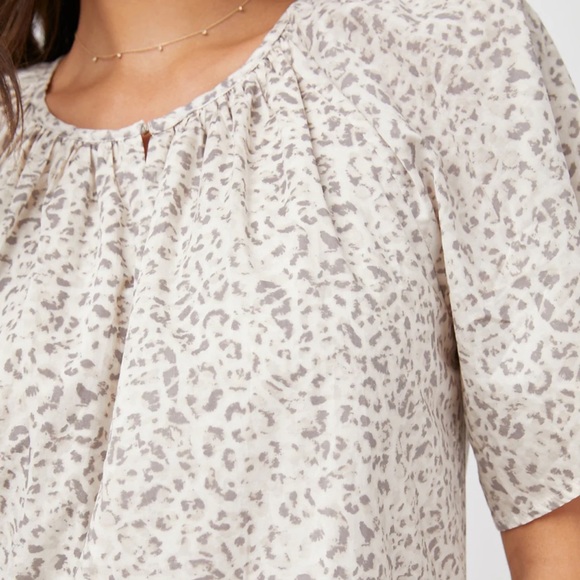 RAILS CLARISSA Watercolor Cheetah Mini Dress - Picture 5 of 16